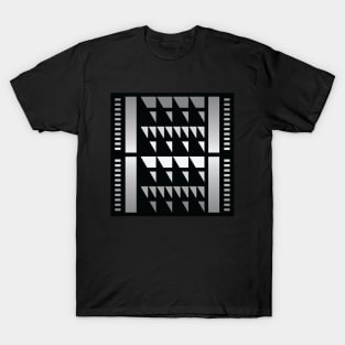 “Dimensional Forest (1)” - V.1 Grey - (Geometric Art) (Dimensions) - Doc Labs T-Shirt